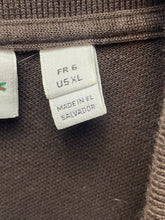 Load image into Gallery viewer, Lacoste Shirt Adult Extra Large Brown Classic Fit Alligator Patch Logo Polo Mens
