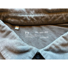 Load image into Gallery viewer, Under Armour Polo Shirt Mens Extra Large Gray Performance Athleisure Academia
