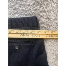 Load image into Gallery viewer, Polo Ralph Lauren Shorts Adult 34 Black Tartan Flat Front Chino Casual Golf Mens
