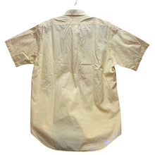 Load image into Gallery viewer, Ralph Lauren Shirt Adult Medium Blake Button Down Short Sleeve Casual Yellow Men
