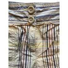 Load image into Gallery viewer, Anthropolgie Ett:Twa Shorts Womens 6 Plaid Patchwork Casual Cargo Pockets Ladies

