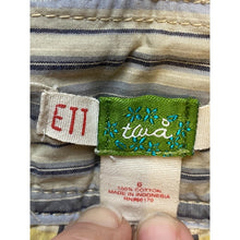 Load image into Gallery viewer, Anthropolgie Ett:Twa Shorts Womens 6 Plaid Patchwork Casual Cargo Pockets Ladies
