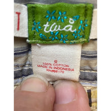 Load image into Gallery viewer, Anthropolgie Ett:Twa Shorts Womens 6 Plaid Patchwork Casual Cargo Pockets Ladies
