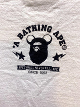 Load image into Gallery viewer, BAPE A Bathing Ape X Bearbrick Shirt Adult Large White Big Head Camo Mens
