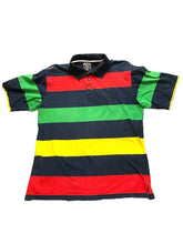 Load image into Gallery viewer, South Pole Shirt Adult Medium Preppy Rugby Stripes Skater Y2K Golf Polo Mens
