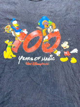 Load image into Gallery viewer, VTG Disneyworld Shirt Adult Medium 100 Years of Disney Magic Mickey Goofy Mens
