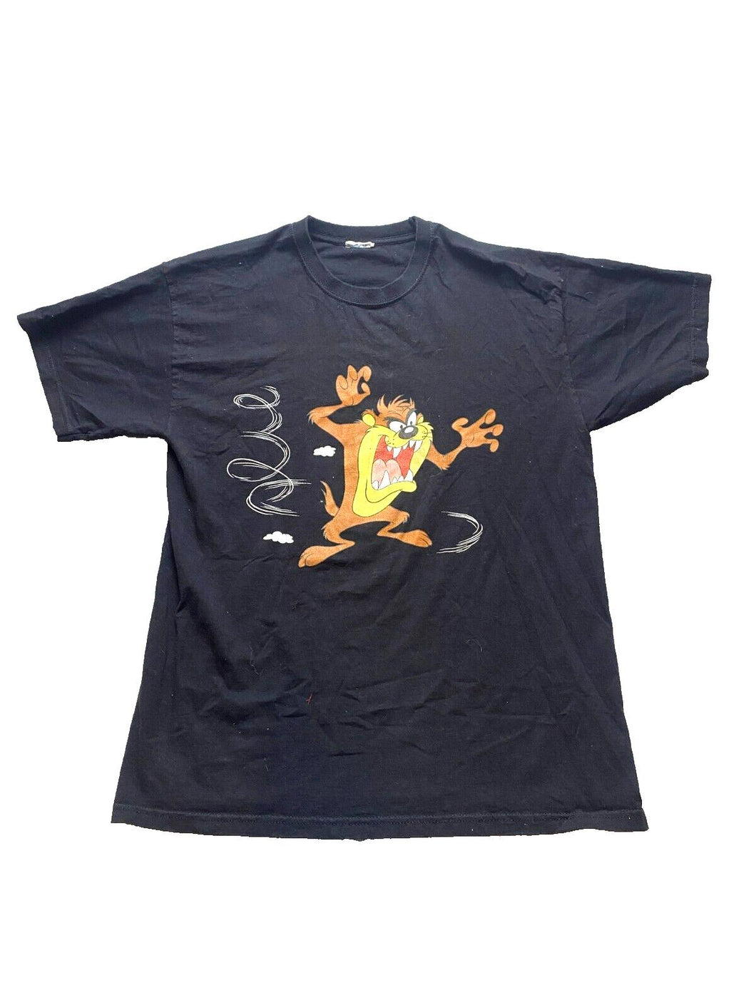 Tazmanian Devil Taz Shirt Adult Medium Black Streetwear Animated Cartoon Mens