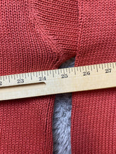 Load image into Gallery viewer, Croft &amp; Barrow Sweater Adult Extra Large Tall Coral Knitted Grandpa Outdoor Mens

