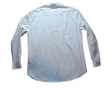 Load image into Gallery viewer, Coofandy Shirt Adult Medium Henley Striped Long Sleeve Casual Camp Mens
