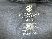 Load image into Gallery viewer, Rocawear Shirt Adult 4XB Navy Blue Respect The Game Urbanwear Hip Hop Baggy Mens
