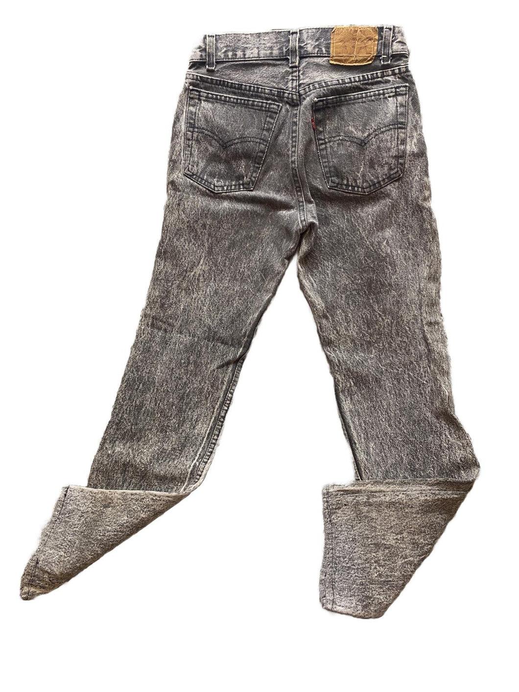 Levi's 501 Adult 27x32 Gray Stone Wash Button Fly American Workwear Mens