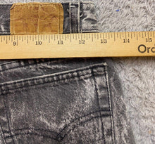 Load image into Gallery viewer, Levi&#39;s 501 Adult 27x32 Gray Stone Wash Button Fly American Workwear Mens
