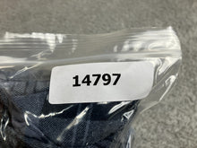 Load image into Gallery viewer, Voyager Shirt Adult Large Blue Gray Button Up Flap Pockets Flannel USA Mens
