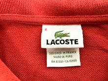 Load image into Gallery viewer, Lacoste Shirt Adult 6 (Extra Large) Red Alligator Preppy Casual Golf Polo Mens
