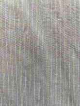 Load image into Gallery viewer, Chicos Pants Womens 1 (33x28) Gray Pinstriped Straight Flat Front Rayon Spandex
