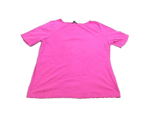 Lauren Ralph Lauren Shirt Womens 2X Stretch Solid Blouse Casual Plus Ladies