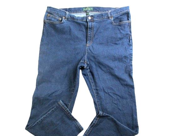 Lauren Ralph Lauren Jeans Womens 20W (41x27.5) Stretch 5 Pocket Denim Ladies