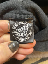 Load image into Gallery viewer, VTG Santa Cruz Sweatshirt Adult Medium Black Hoodie Skateboard Oversized Mens
