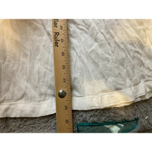 Load image into Gallery viewer, Denim &amp; Supply Ralph Lauren Shirt Womens Medium White Gauzy Flowy Button Front
