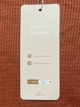 Load image into Gallery viewer, Emery Rose Dress Womens 4XL Rust Gray Tiered Lagenlook Boho Flared Lady NWT
