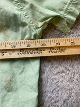 Load image into Gallery viewer, Drill Clothing Shirt Adult Medium Mint Green Button Up AOP Pineapple Casual Mens
