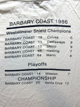 Load image into Gallery viewer, VTG Barbary Coast Shirt Adult Extra Large Ivory Playoffs Single Stitch 80s Mens
