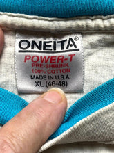 Load image into Gallery viewer, VTG Wyoming Shirt Womens Extra Large Gray Single Stitch Butterfly Whimsical 80s
