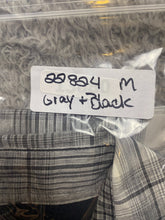 Load image into Gallery viewer, Orvis Shirt Adult Extra Large Gray Black Plaid Button Up Lightweight Fishing Men
