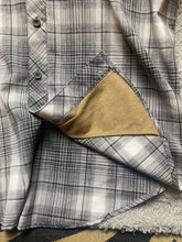 Load image into Gallery viewer, Orvis Shirt Adult Extra Large Gray Black Plaid Button Up Lightweight Fishing Men
