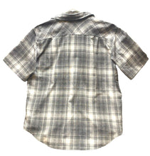 Load image into Gallery viewer, Orvis Shirt Adult Extra Large Gray Black Plaid Button Up Lightweight Fishing Men
