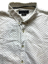 Load image into Gallery viewer, Zara Man Shirt Adult Large White AOP Fish Button Up Slim Fit Casual Mens
