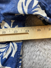 Load image into Gallery viewer, Cooke Street Shirt Adult Large Blue White AOP Flower Honolulu Hawaiian Aloha Men
