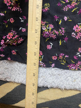 Load image into Gallery viewer, Torrid Shirt Womens 3 3X Black AOP Flower Tunic Gauze Tasseled Boho Hippie Plus
