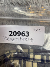 Load image into Gallery viewer, Ralph Lauren Shirt Adult Extra Large Beige Navy Plaid Button Up Blue Pony Mens
