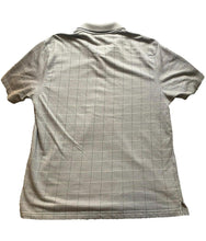 Load image into Gallery viewer, Geoffrey Beene Shirt Adult Large Windowpane Casual Short Sleeve Golf Polo Mens
