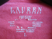 Load image into Gallery viewer, Lauren Ralph Lauren Dress Womens Large Button Front Collared Shirt Roll Tab Lady
