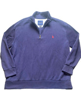 Load image into Gallery viewer, US Polo Assn Sweater Adult 2XL XXL 1/4 Zip Mock Neck Embroidered Logo Mens
