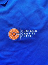 Load image into Gallery viewer, Nike Shirt Adult Large Dri Fit Chicago Charity Clays Swoosh Golf Polo Mens NWT
