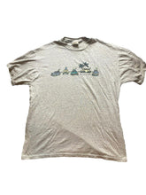 Load image into Gallery viewer, Sanibel Island Shirt Adult Large Gray Vacation Surf Surfboarding Surfer 90s Mens
