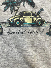 Load image into Gallery viewer, Sanibel Island Shirt Adult Large Gray Vacation Surf Surfboarding Surfer 90s Mens
