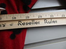 Load image into Gallery viewer, Mickey Mouse Pajamas Womens Large One Piece Footed AOP Disney Red Black Ladies
