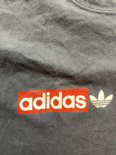 Load image into Gallery viewer, Adidas Shirt Adult Large Black Multi Hit Logo Trefoil Streetwear Skater Mens
