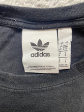 Load image into Gallery viewer, Adidas Shirt Adult Large Black Multi Hit Logo Trefoil Streetwear Skater Mens
