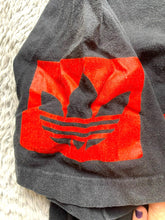 Load image into Gallery viewer, Adidas Shirt Adult Large Black Multi Hit Logo Trefoil Streetwear Skater Mens
