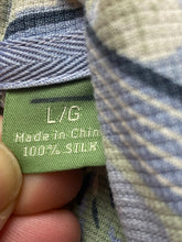 Load image into Gallery viewer, Tommy Bahama Shirt Adult Large AOP Guitar Flower Camp Hawaiian Aloha Silk Mens
