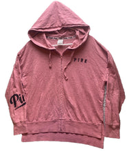 Load image into Gallery viewer, Victoria&#39;s Secret Jacket Womens Small Mauve Full Zip Hoodie Sweatshirt Ladies
