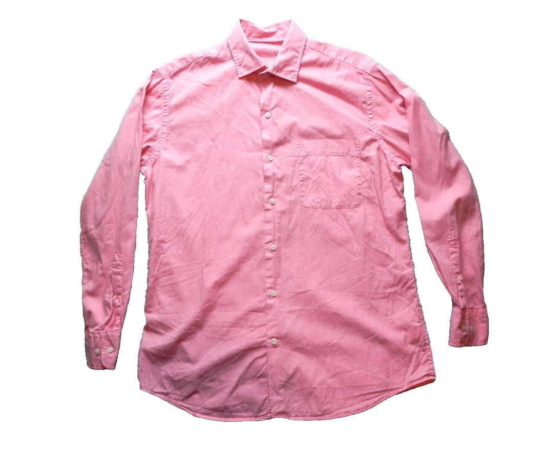 Peter Millar Shirt Adult Medium Button Up Long Sleeve Seaside Collection Mens