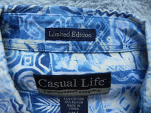 Load image into Gallery viewer, Casual Life Shirt Adult Large Weekender Limited Edition Rayon Hawaiian Mens
