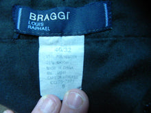 Load image into Gallery viewer, Braggi by Louis Raphael Pants Adult 40x32 Pleated Straight Leg Rayon Dress Mens
