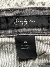 Load image into Gallery viewer, Sean John Jeans Adult 36x31.5 Gray Flat Front Baggy Hip Hop Skater Denim Mens
